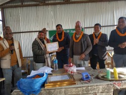 बुङदल सामुदायिक वनको साधारणसभा, सञ्चारकर्मी सहित विभिन्न व्यक्तिहरु सम्मानित 